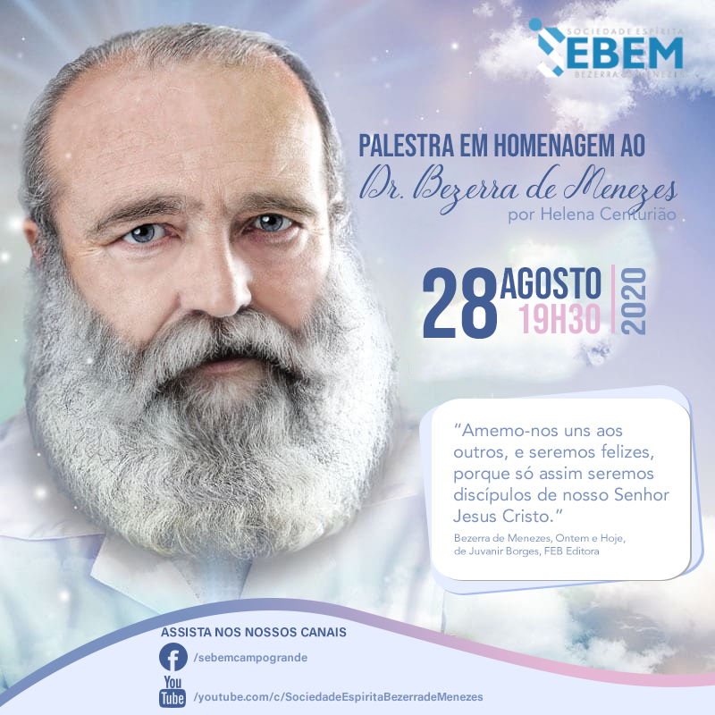 Leia mais sobre o artigo Palestra em Homenagem ao Dr. Adolfo Bezerra de Menezes