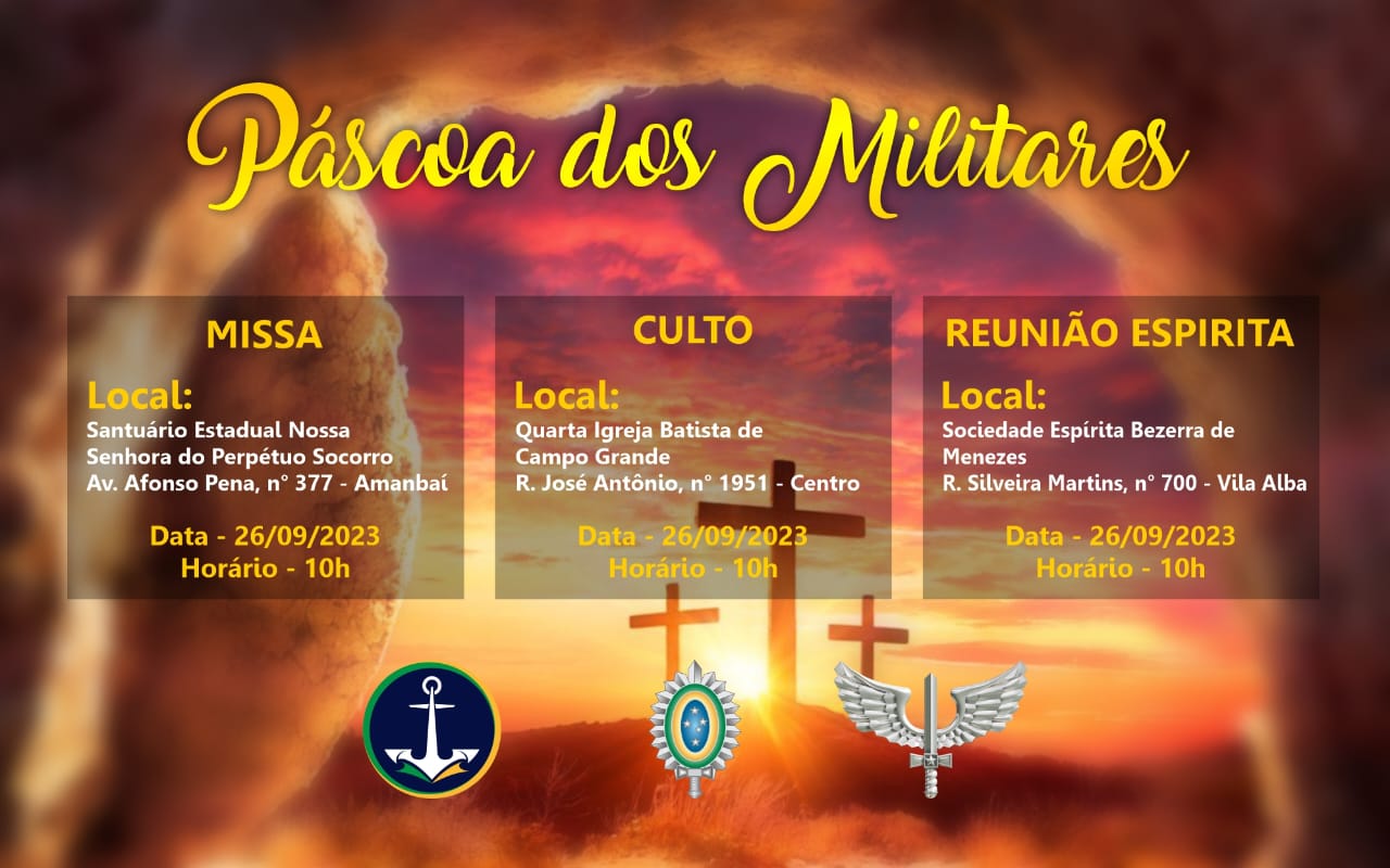 Leia mais sobre o artigo Páscoa dos Militares é realizada na SEBEM