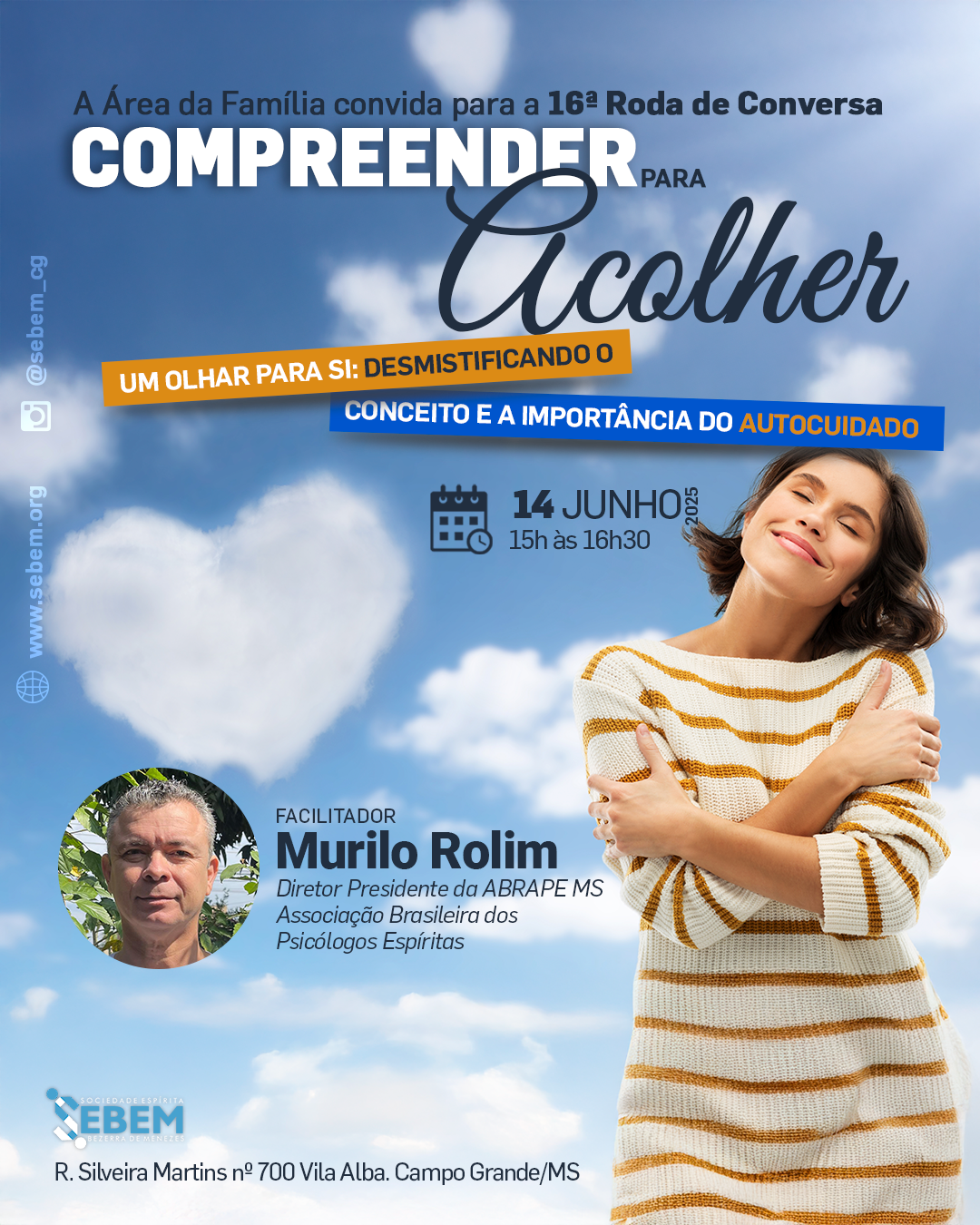 Leia mais sobre o artigo 16ª Roda de Conversa Compreender para Acolher